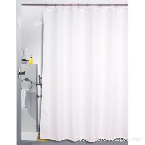 100% polyester jacquard fabric waterproof shower curatain